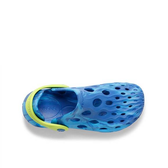 NEW MERRELL boy's hydro moc shoe in blue - Picture 3 of 3
